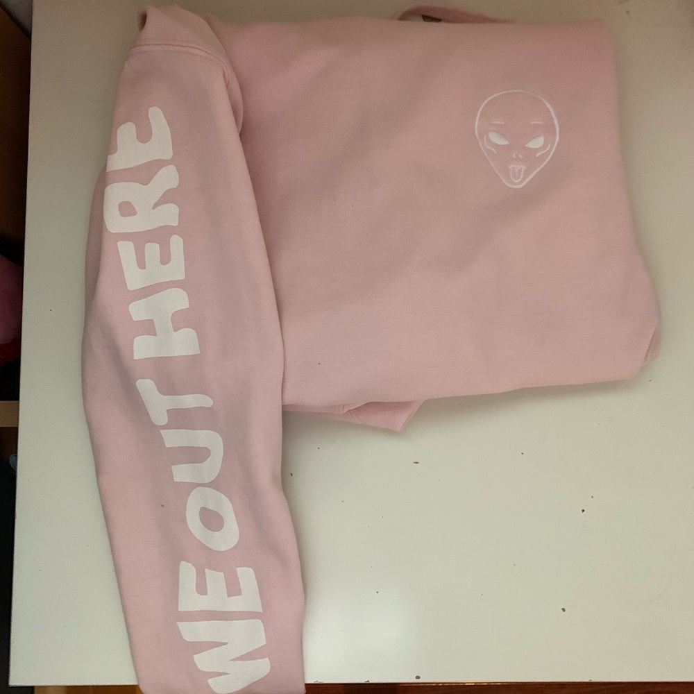 pink rip n dip hoodie